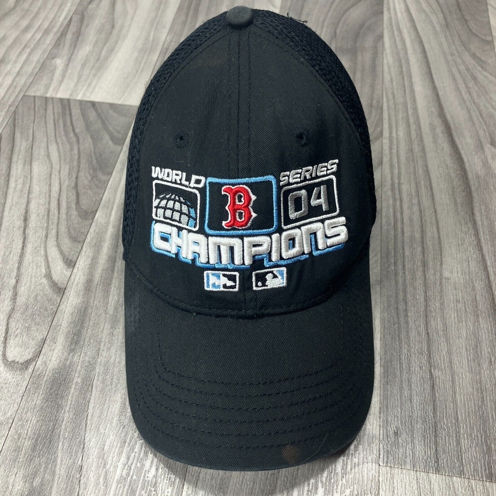 Boston Red Sox‎ NFL New Era Trucker Hat Mens One Size Black Adjustable Strapback